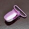 1 Dozen Pink 1 Inch Metal Suspender Clips Durable Plastic Grip Colorful Sewing Clips